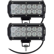 Универсален Лед LED Халоген Фар Работна Лампа 12V - 24V за автомобил офроуд бус ван камион