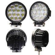 Универсален 42W Лед LED Халоген Фар Работна Лампа 12V - 24V за автомобил офроуд бус ван камион