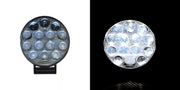 Тънък 3D LED халоген, прожектор, 14 диода с лупи, 42W