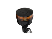 19W LED Аварийна Сигнална Лампа Маяк Буркан 30 Диода Оранжева Жълта 12V - 24V за монтаж на тръба
