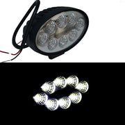 LED халоген - прожектор алуминий 8 диода, 24W