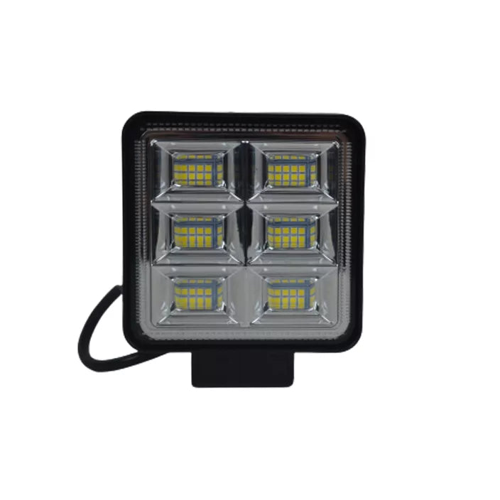 Квадратна работна лампа с 6 секции, 8 LED, 64W