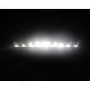 LED бар с блиц оранжева светлина, странично и задно захващане, 34см - 12V/24V