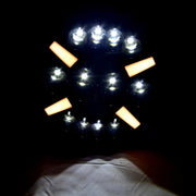 Кръгъл Комбо Халоген NEON светлина, 12/24V