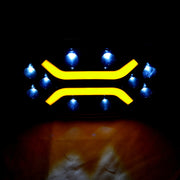 Овал Комбо Халоген NEON светлина, 10 диода