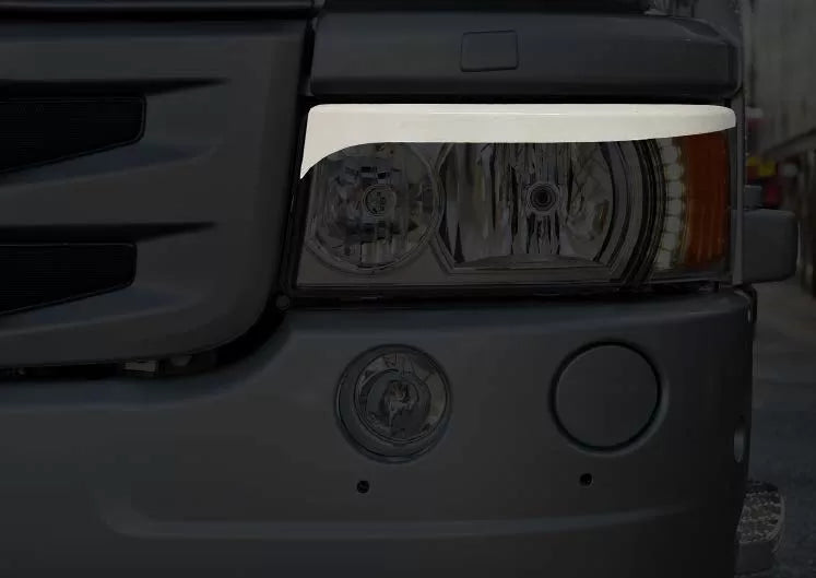 Пластмасови вежди за фарове за Scania R, 2010/2016