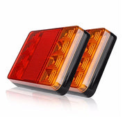 Комплект LED Диодни стопове, стоп светлини, задни светлини 12V-24V за бус камион ТИР ремарке каравана платформа