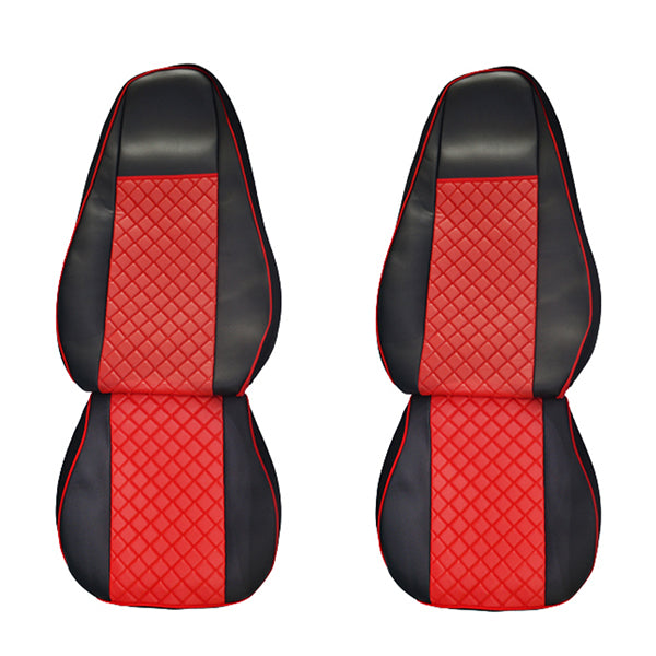 Калъфи за седалки за MAN TGX, E5, 2007/2014, червени