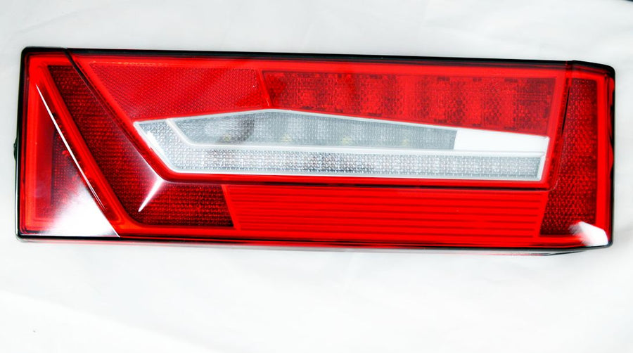 Диоден стоп с осветление за номер, LED за Scania R, S, P, G, NGS, NGT, с букса, LUX - ляв