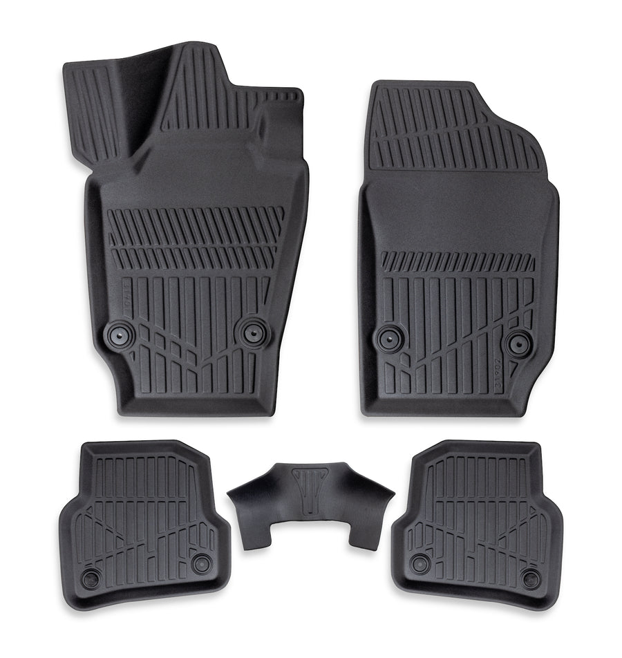 Комплект 4бр. 3D Гумени стелки за купе Erpassan - VW POLO IV 2001-2009