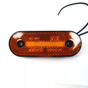 LED габарит с една неонова лента, 12/24V - Оранжев