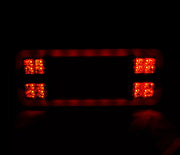 LED неон стоп, 20см, L=R, с 6 функции, 12/24V - Малък