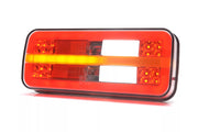 LED неон стоп, с динамичен мигач, 20см, L=R, с 5 функции, 12/24V - Малък