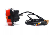 LED неон стоп, с динамичен мигач, 20см, L=R, с 5 функции, 12/24V - Малък