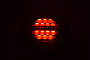 LED НЕОН стоп с 3 кръга и динамичен мигач, кръгъл 12/24V