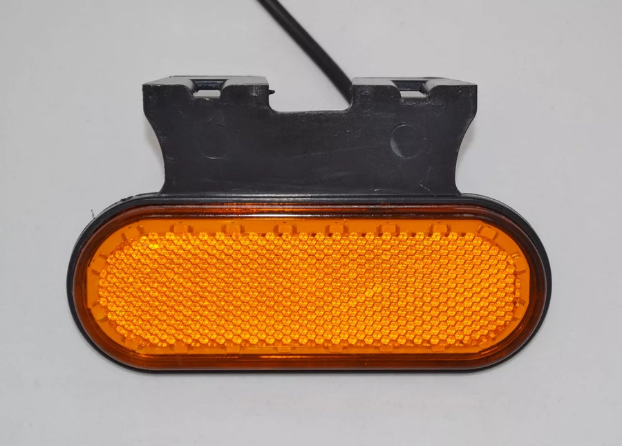 Неон ADR LED габарит, овал с 20 диода, 12/24V - жълт