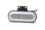 Неон ADR LED габарит, овал с 20 диода, 12/24V - бял