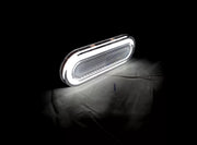 Неон ADR LED габарит, овал с 20 диода, 12/24V - бял