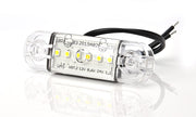 Диоден габарит с 6 LED, 12/24V, WAS - Бял
