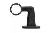 Неон LED рогче, дясно, 12/24V, червено/бяло, криво