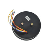 LED кръгъл стоп, червено - бяло, с динамичен и стандартен мигач, 12-24V