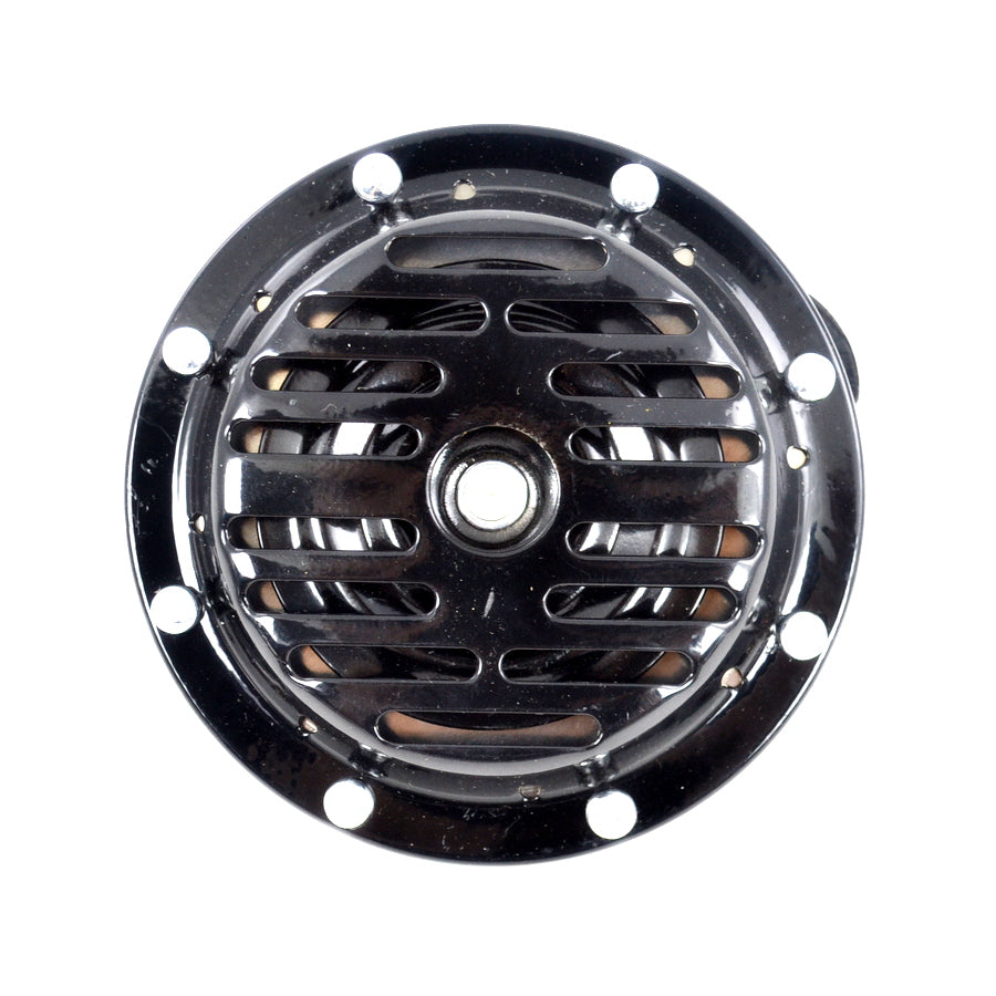 Клаксон от 12V, кръгъл и метален - 1 бр.