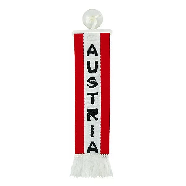 Знаме AUSTRIA, с вендуза за захващане, 5х22 см.