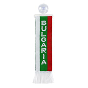 Знаме BULGARIA, с вендуза за захващане, 5х22 см.