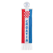 Знаме Croatia 5x22 см с вендуза за захващане