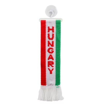 Знаме HUNGARY, с вендуза за захващане,  5х22 см.
