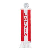 Знаме Latvia, с вендуза за захващане - 5х22 см.