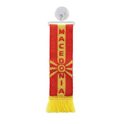 Знаме MACEDONIA, с вендуза за захващане, 5х22 см.