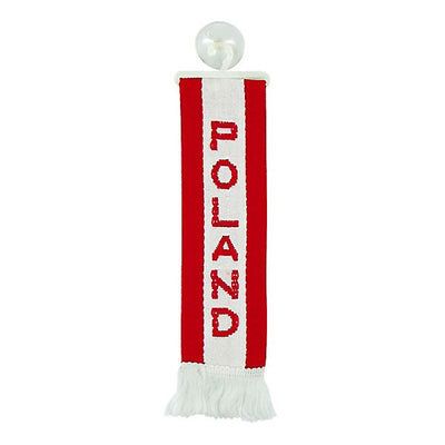 Знаме POLAND, с вендуза за захващане, 5х22 см.