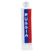 Знаме RUSSIA, с вендуза за захващане, 5х22 см.