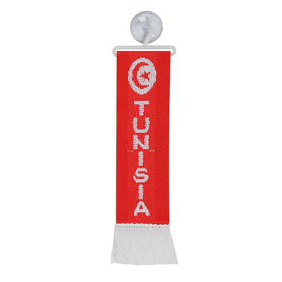 Знаме Tunisia, с вендуза за захващане -  5х22 см.