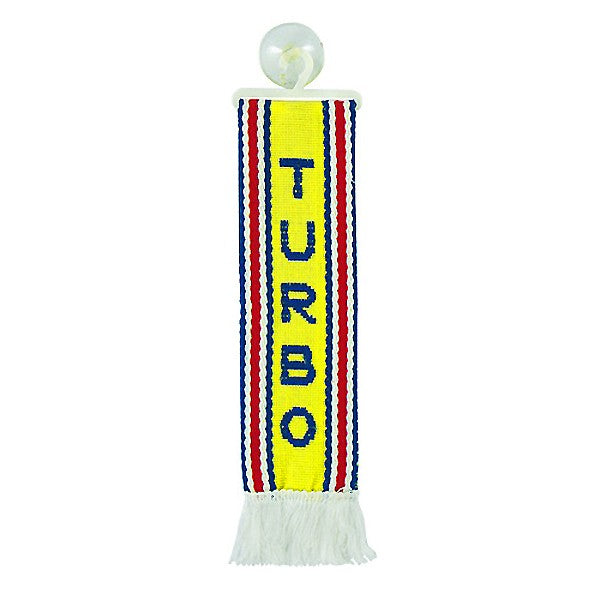 Знаме TURBO, с вендуза за захващане - 5х22 см.